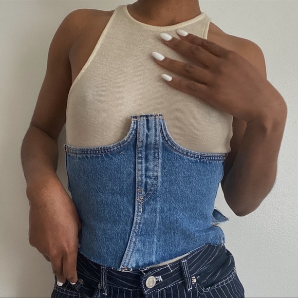 Jean Boyfriend Zara TRF - Taille 34, Délavé, Coupe Décontractée, Occasion Très Bon état